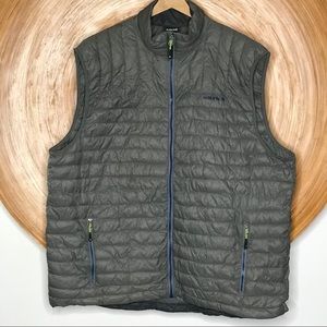 EUC SOLARIS MENS PUFFER VEST GREY XXL